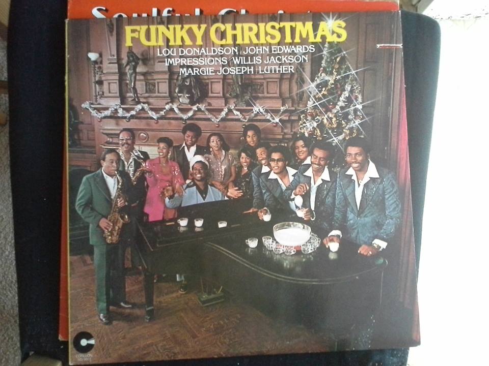 funky christmas on vinyl